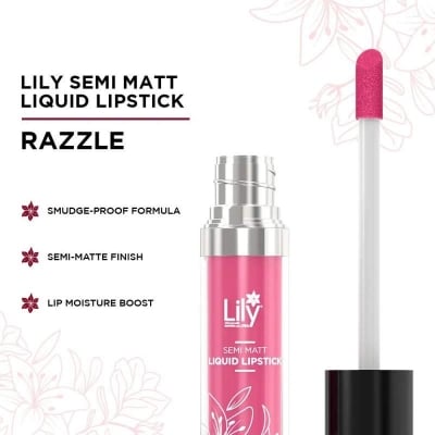 Picture of LILY SEMI MATT LIQUID LIPSTICK - 4.5ML