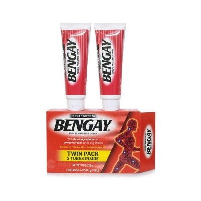 Picture of BENGAY ULTRA STRENGTH TOPICAL ANALGESIC CREAM TWIN PACK (EU) - 226GM