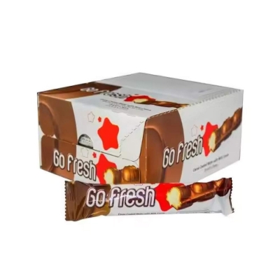 Picture of Go Fresh Chocolate Coated Wafer with Milk Cream, Each Individually Wrapped 20g X Pack of 12 (From Turkey)