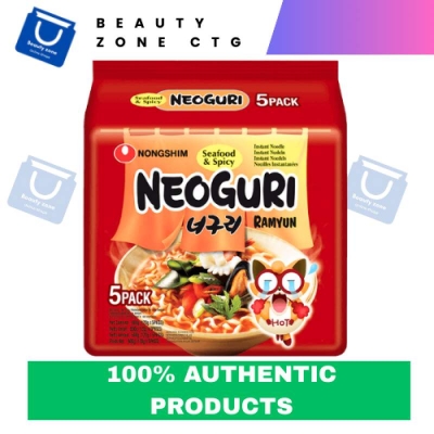 Picture of Nongshim Neoguri Spicy Seafood Ramen Noodle Soup (KOREA) - 560GM