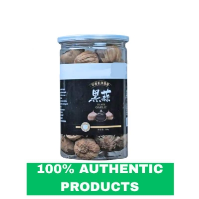 Picture of Black Garlic Whole Fresh Garlic Whole Bulbs All Natural Whole Fermented - 500g