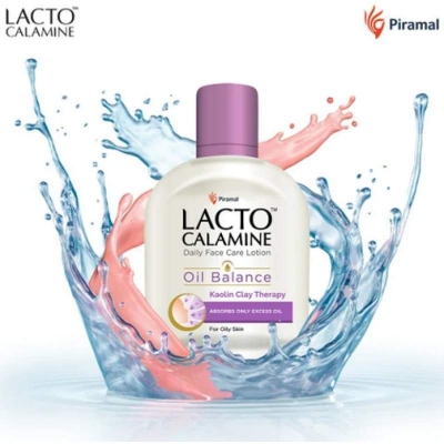 Picture of LACTO CALAMINE DAILY FACE CARE LOTION OIL BALANCE KAOLIN CLAY THERAPY (INDIAN) - 55ml