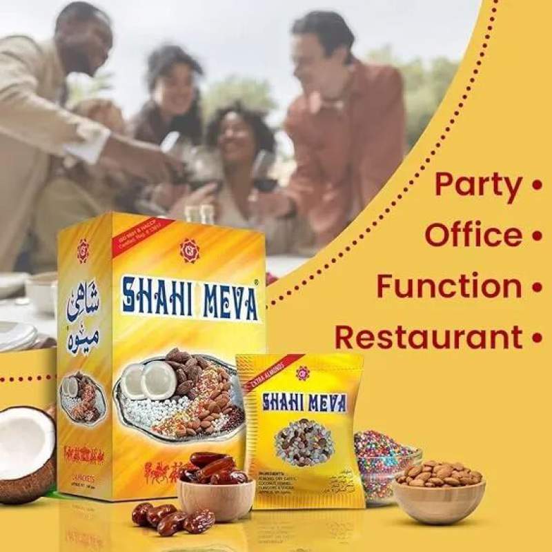 Picture of SHAHI MEVA WITH EXTRA BADAM (PAKISHTAN) - 25 PCS 1BOX