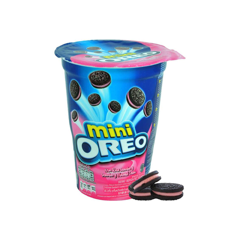 Picture of OREO MINI CUP (STRAWBERRY) Indonesia - 61.3GM