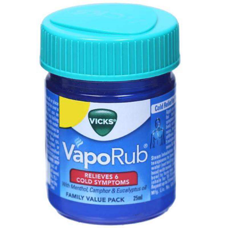 Picture of Vicks Vaporub Ointment  Relieves 6 Cold Symptoms (INDIAN) -  25ML