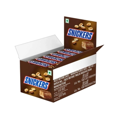 Picture of Snickers Chocolate (Indian) 12gm - 40Pcs Box
