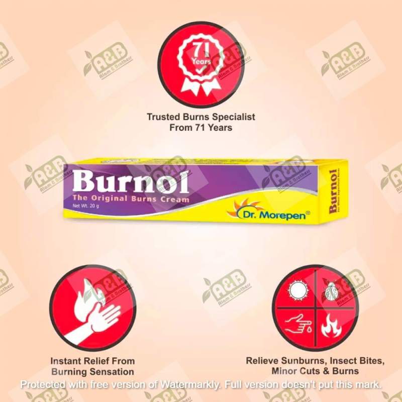 Picture of BURNOL BURNS CREAM (INDIAN) - 10GM