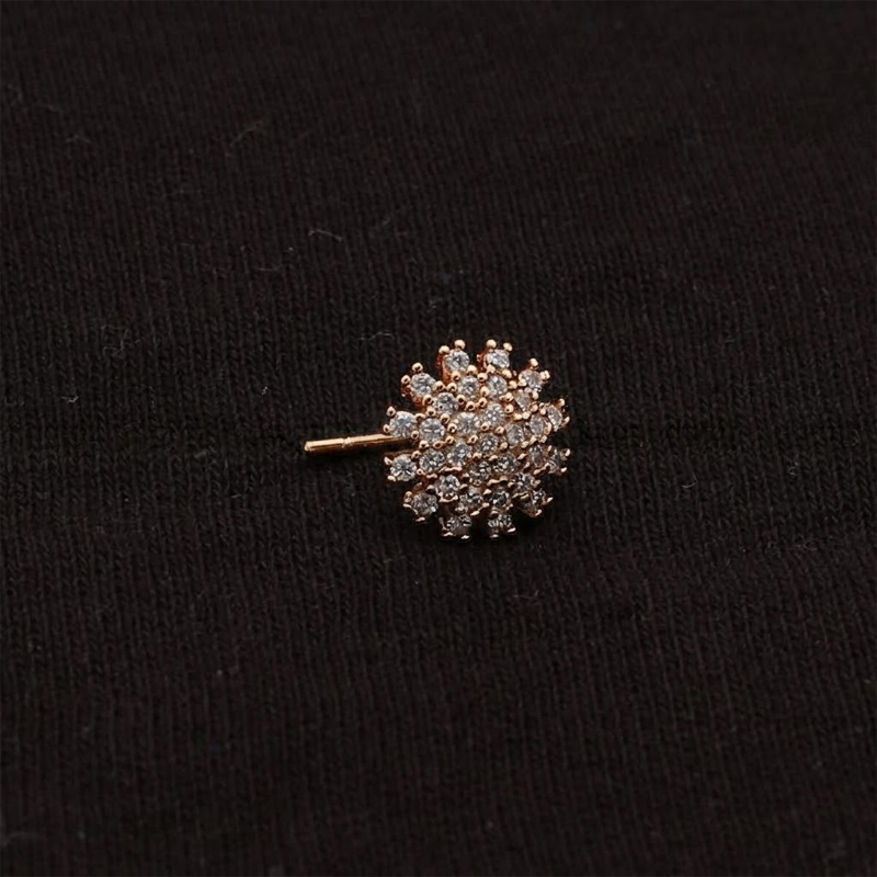 Picture of Party L Shape Push Nose Pin - 1Pcs Gold