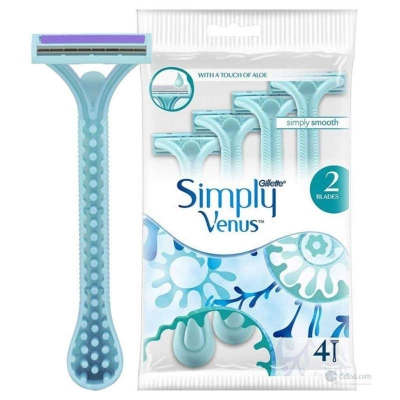 Picture of Simply Venus 2 Women’s Disposable Razors (4 razors)