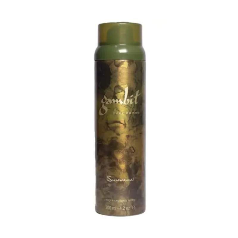 Picture of GAMBIT POUR HOMME FRAGRANCED BODY SPRAY (UAE) - 200GM