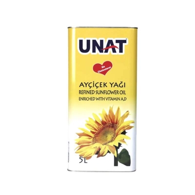 Picture of Unat Sunflower Oil - 5LTR