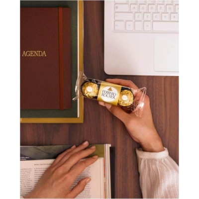 Picture of Ferrero Rocher Chocolate T3*1Pcs Pack (Italy) - 37.5gm