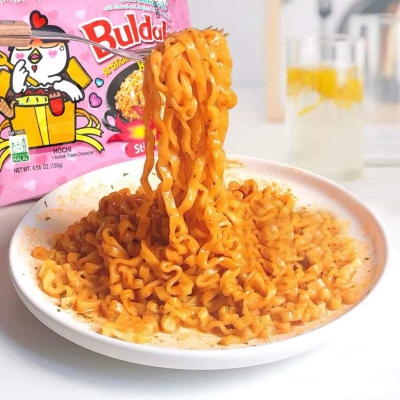 Picture of Samyang Carbonara Ramen Noodles (korean) 5 X 130Grams