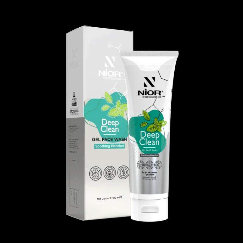 Picture of NIOR DEEP CLEAN SOOTHING MENTHOL GEL FACE WASH - 100ML