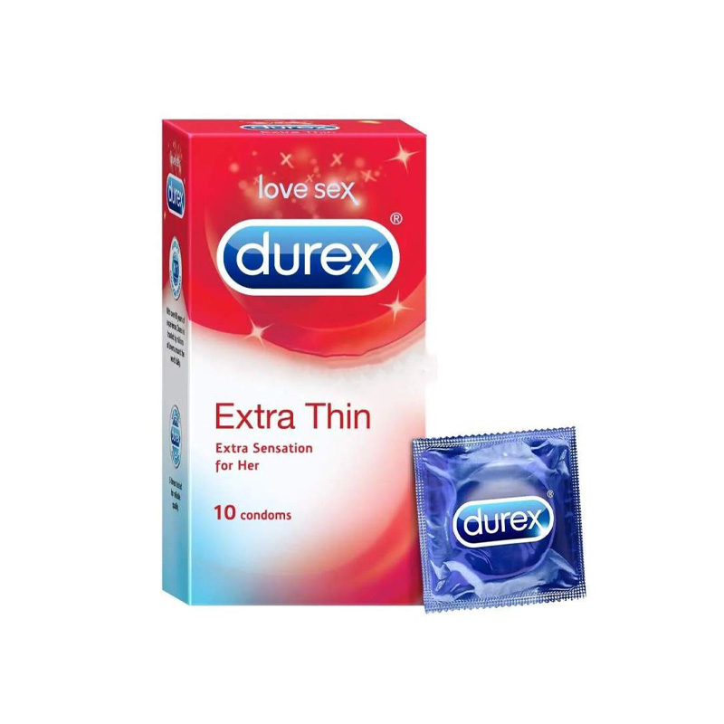 Picture of DUREX CONDOMS EXTRA THIN MADE IN INDIA 10N