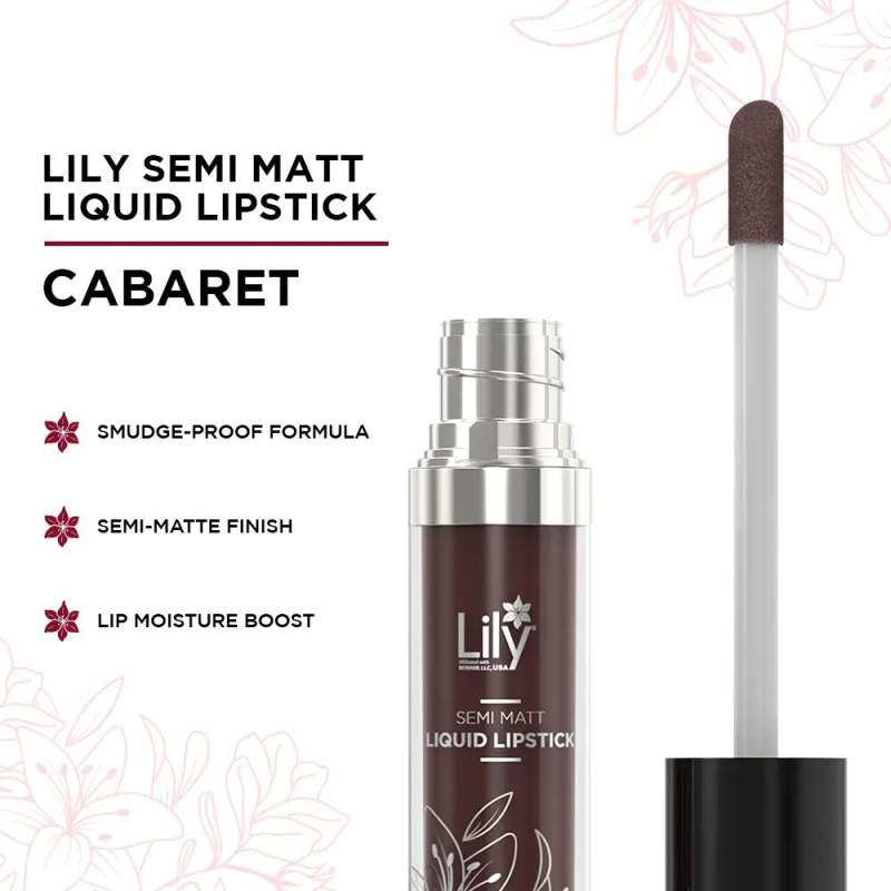 Picture of LILY SEMI MATT LIQUID LIPSTICK - 4.5ML