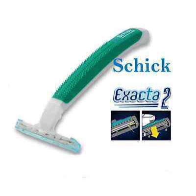 Picture of Schick Exacta 2 Sensitive razor with Vitamin E - 7 Pcs Multicolor