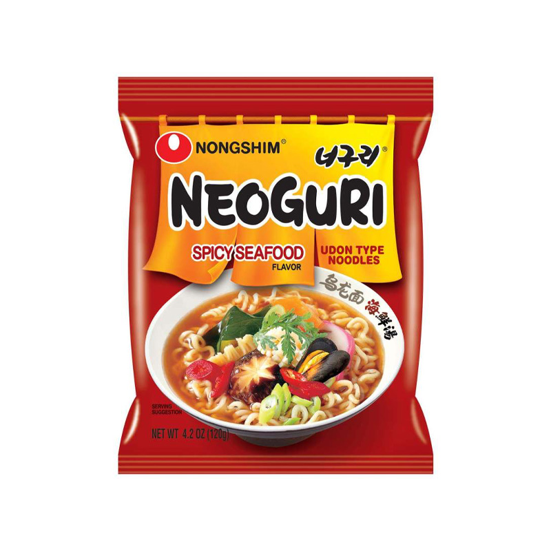Picture of Nongshim Neoguri Spicy Seafood Ramen Noodle Soup (KOREA) - 560GM