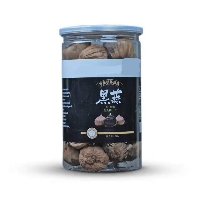 Picture of Black Garlic Whole Fresh Garlic Whole Bulbs All Natural Whole Fermented - 500g