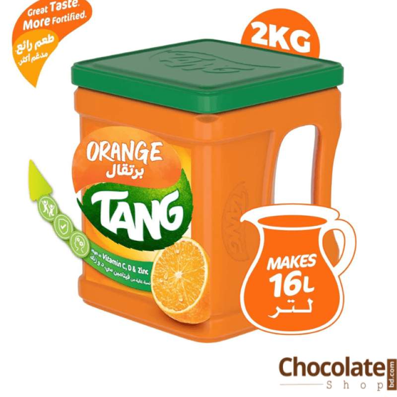 Picture of Tang Orange Flavoured Instant Drink Powder Tub - 2kg