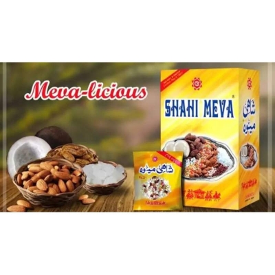 Picture of SHAHI MEVA WITH EXTRA BADAM (PAKISHTAN) - 25 PCS 1BOX