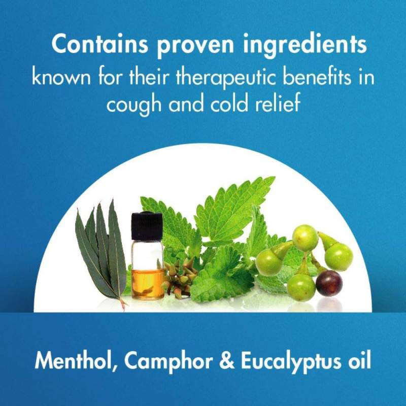 Picture of Vicks Vaporub Ointment  Relieves 6 Cold Symptoms (INDIAN) -   50ML