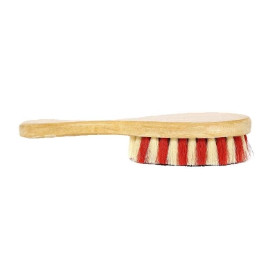 Picture of Wooden Red Black Blazer Dust Brush Multicolor