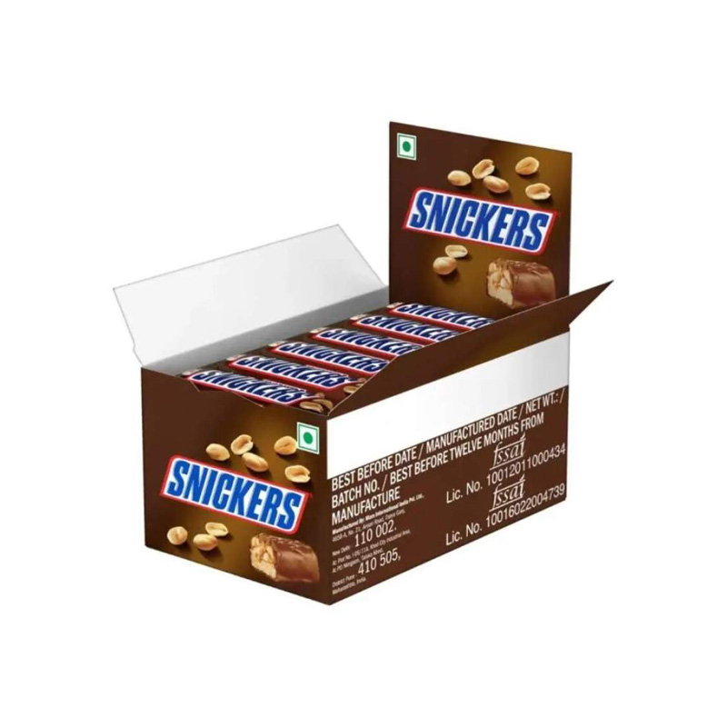 Picture of Snickers Chocolate (Indian) 12gm - 40Pcs Box