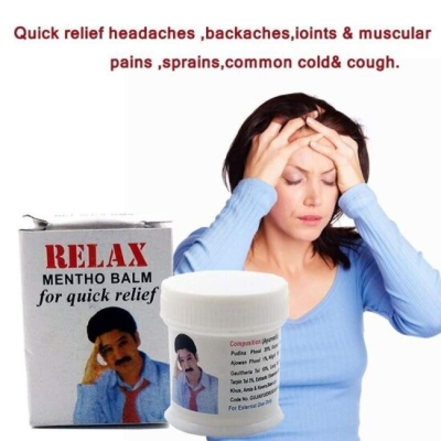 Picture of Relax Quick Relief Menthol Balm (INDIAN) - 9GMS