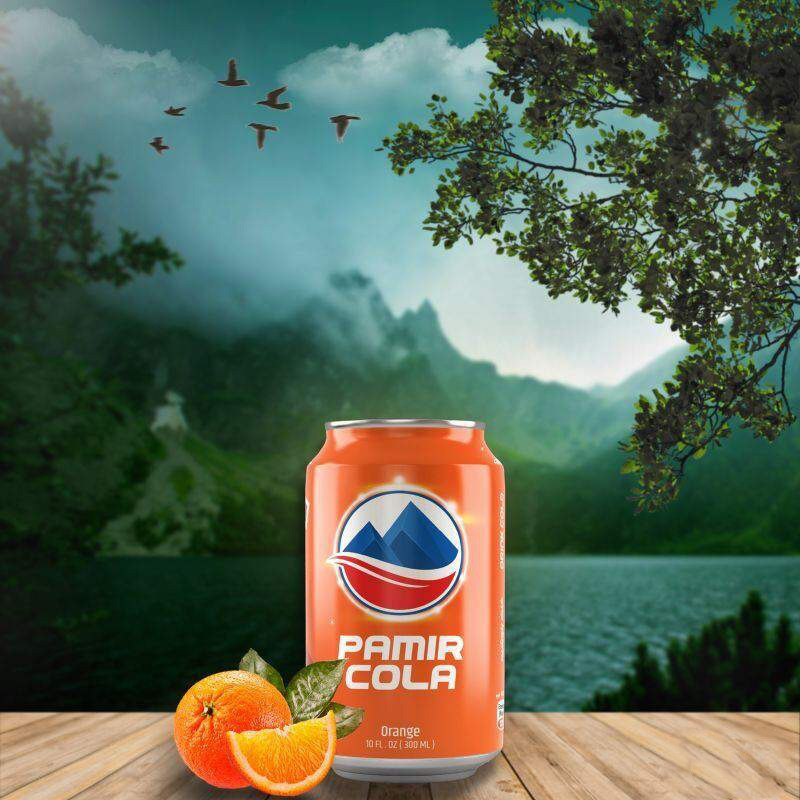 Picture of PAMIR COLA (ORANGE) (AFGHANI) -300ML