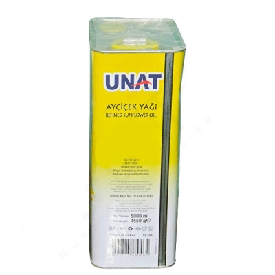 Picture of Unat Sunflower Oil - 5LTR