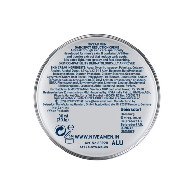 Picture of NIVEA MEN DARK SPOT REDUCTION CREAM - 30ML