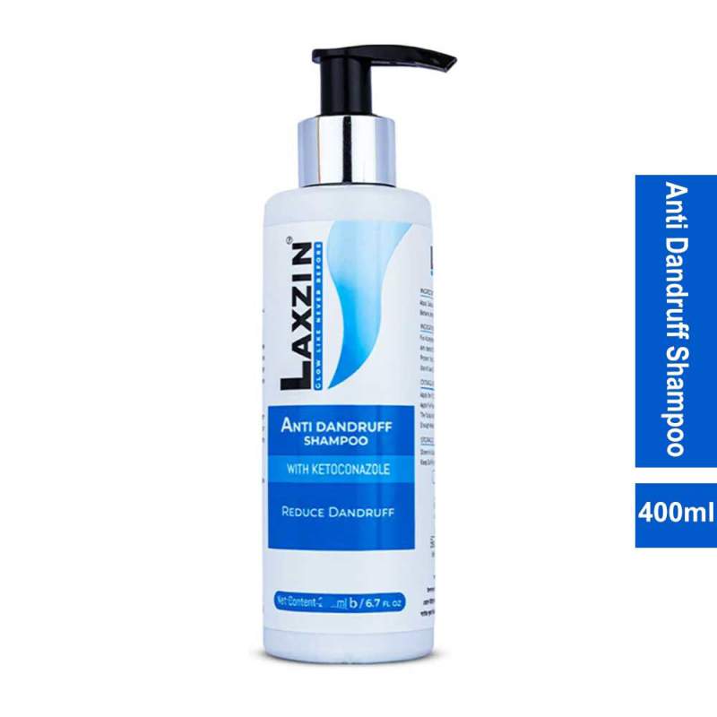 Picture of LAXZIN ANTI DENDRUFF SHAMPOO WITH  KETOCONAZOLE REDUCE DENDRUFF - 400ML