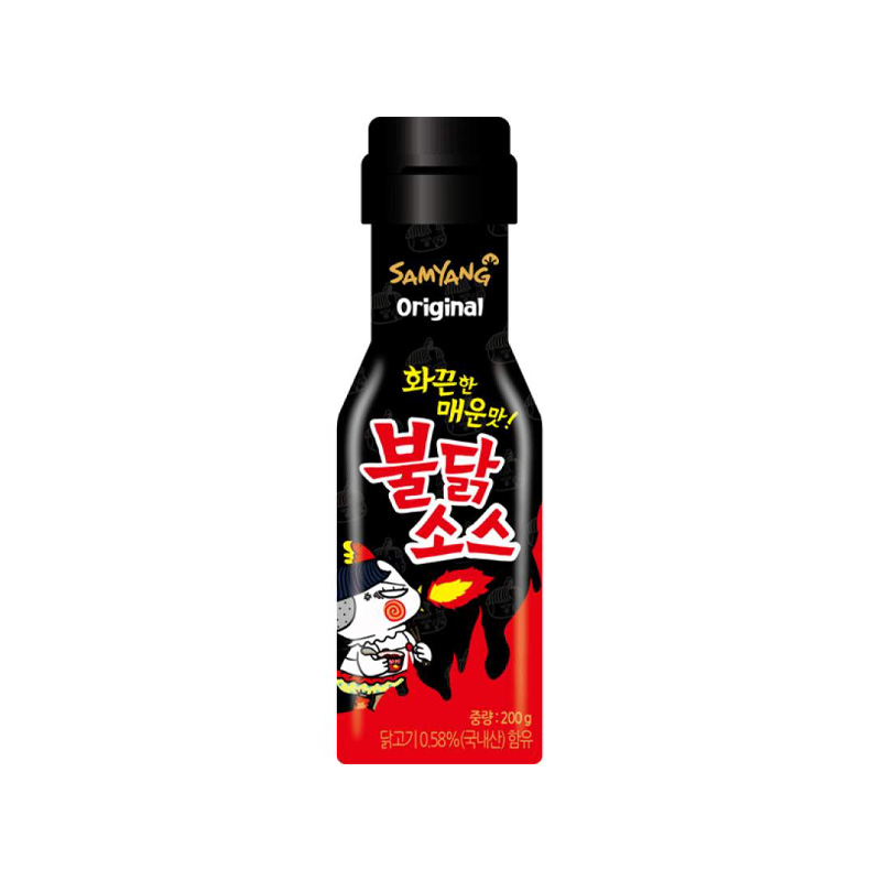 Picture of Samyang Hot Chicken Buldak Black Ramen Sauce Flavor (Korean) 200gm