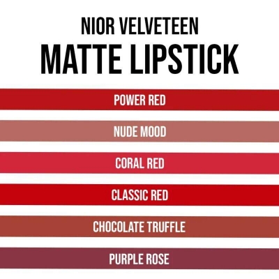 Picture of NIOR VELVETEEN MATTE LIPSTICK - 4.2GM