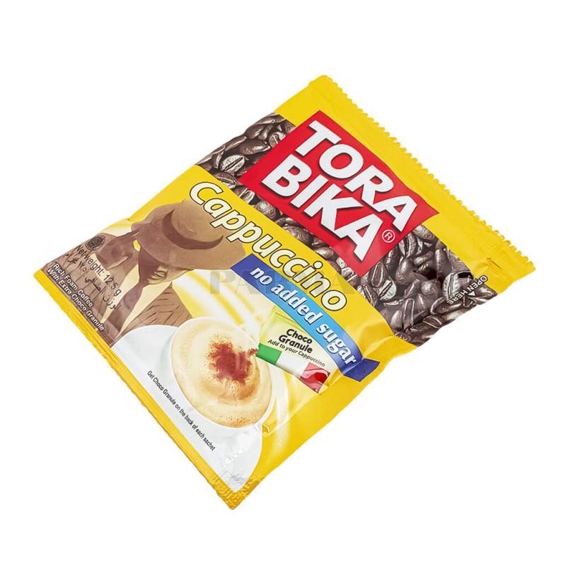 Picture of TORA BIKA CAPPUCCINO NO ADDED SUGAR COFFEE MIX (INDONESIA) - 20 SACHETS 250GM