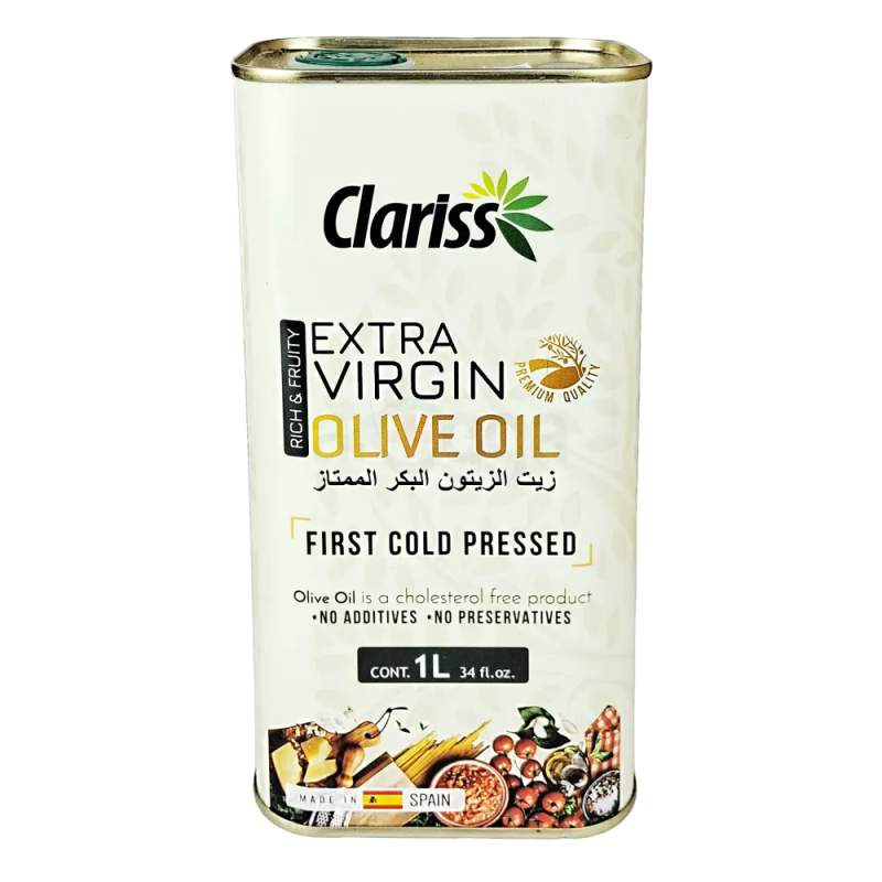 Picture of Clariss Extra Virgin Olive Oil (SPAIN) - TIN 1LTR