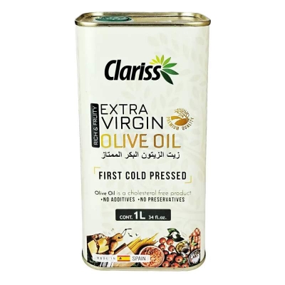 Picture of Clariss Extra Virgin Olive Oil (SPAIN) - TIN 1LTR