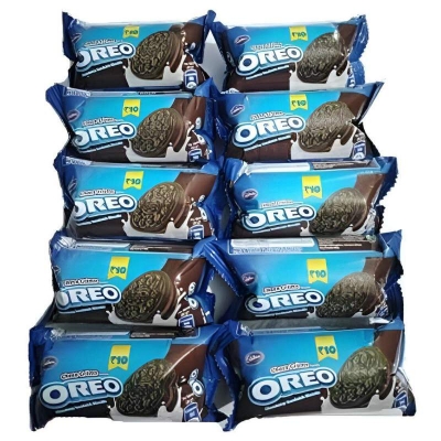 Picture of Oreo Any Flavour Cream Chocolate Biscuit - Pack Of 12 (43.2gm Each)
