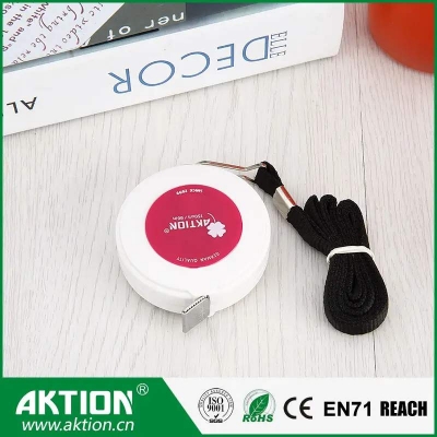 Picture of Aktion Measure Retractable Flexible Ruler Small Measuring Tape for Body Measurement and Big Sewing for Tailors 60 Inch 150 cm (Big size) - 01pcs only Multicolor