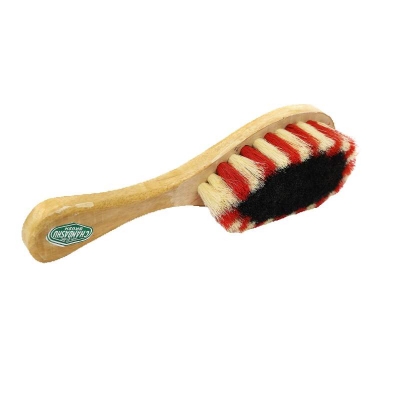 Picture of Wooden Red Black Blazer Dust Brush Multicolor