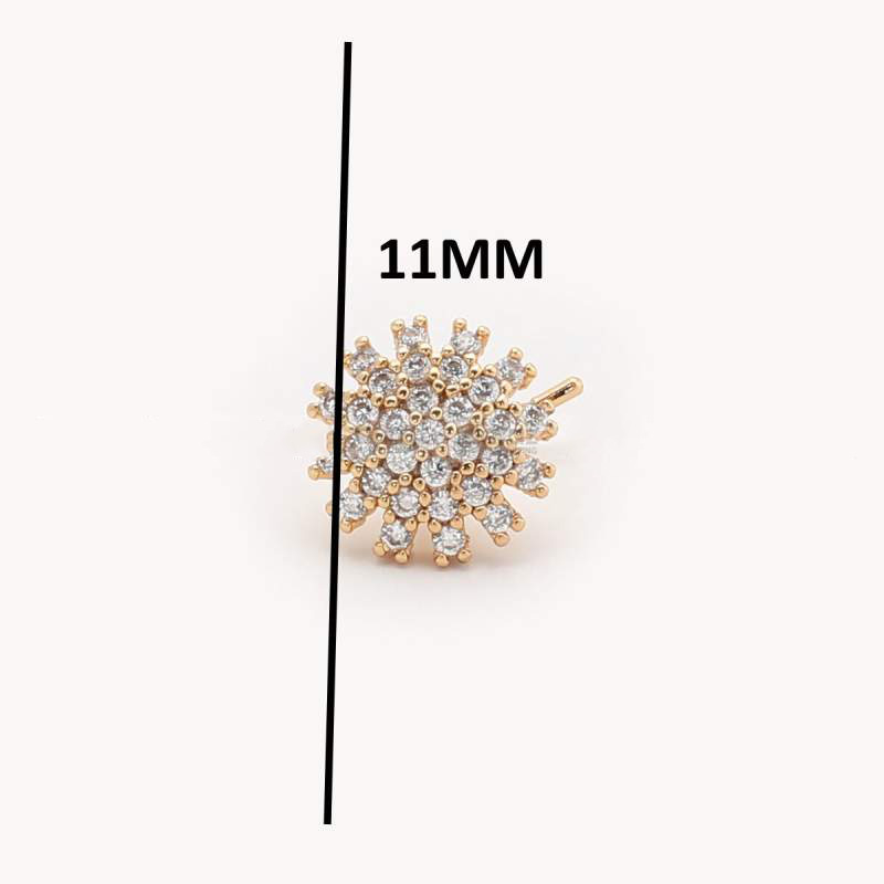 Picture of Party L Shape Push Nose Pin - 1Pcs Gold