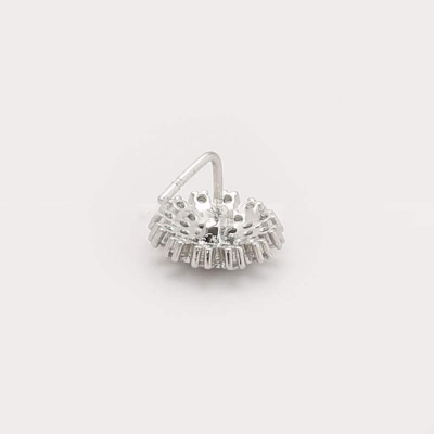 Picture of Party L Shape Push Nose Pin - 1Pcs Silver