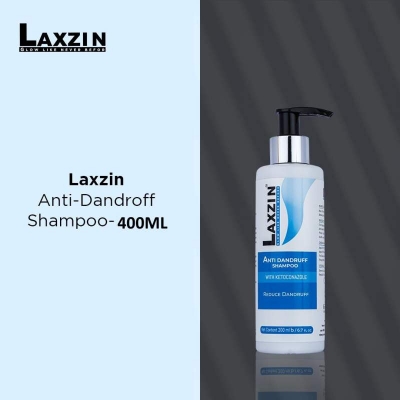 Picture of LAXZIN ANTI DENDRUFF SHAMPOO WITH  KETOCONAZOLE REDUCE DENDRUFF - 400ML