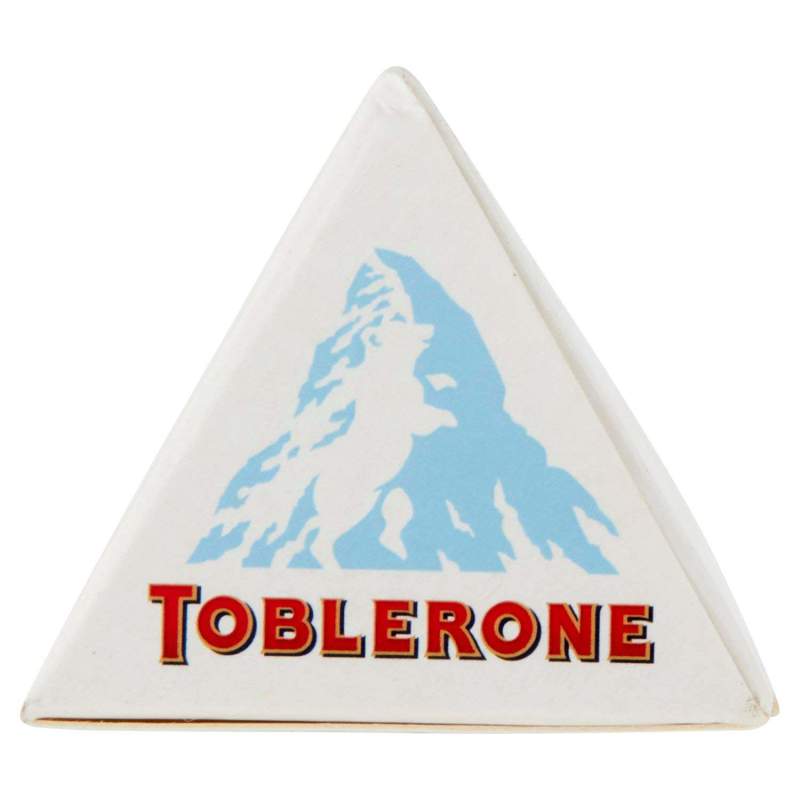 Picture of TOBLERONE WHITE CHOCOLATE WITH HONEY & ALMOND NOUGAT 100GM