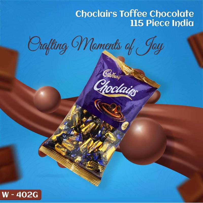Picture of Cadbbury Choclairs Toffee Chocolate  - 56 Piece Pack