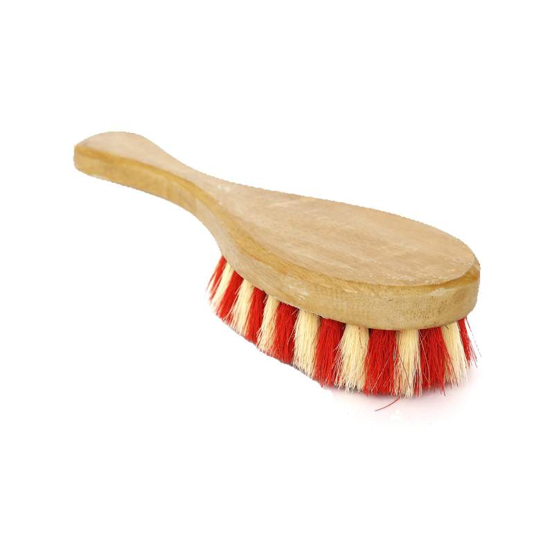 Picture of Wooden Red Black Blazer Dust Brush Multicolor