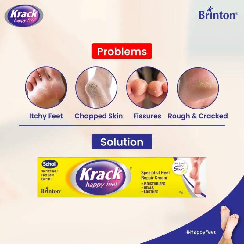 Picture of Scholl Krack Heel Repair Cream (INDIAN) -15gm
