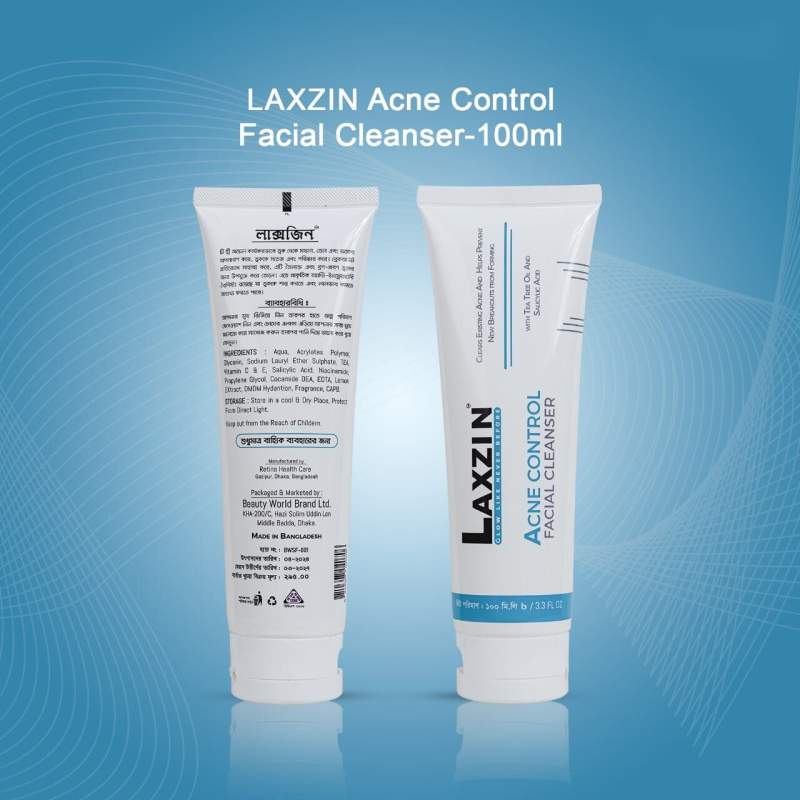 Picture of LAXZIN ACNE CONTROL FACIAL CLEANSER - 100ML