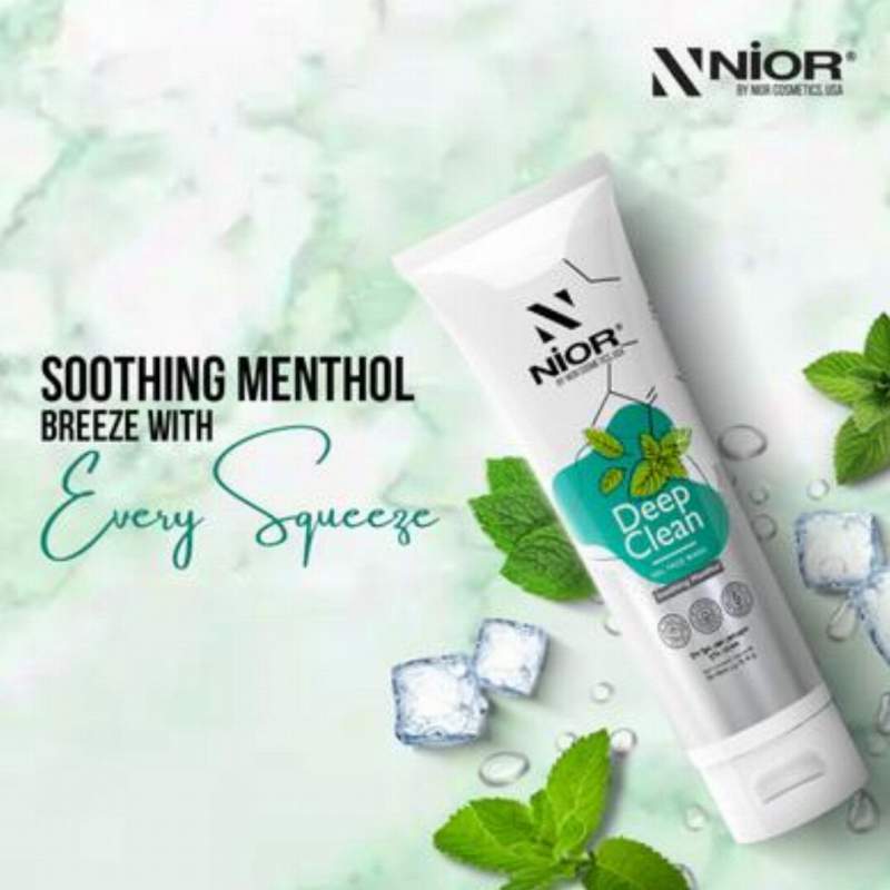 Picture of NIOR DEEP CLEAN SOOTHING MENTHOL GEL FACE WASH - 100ML